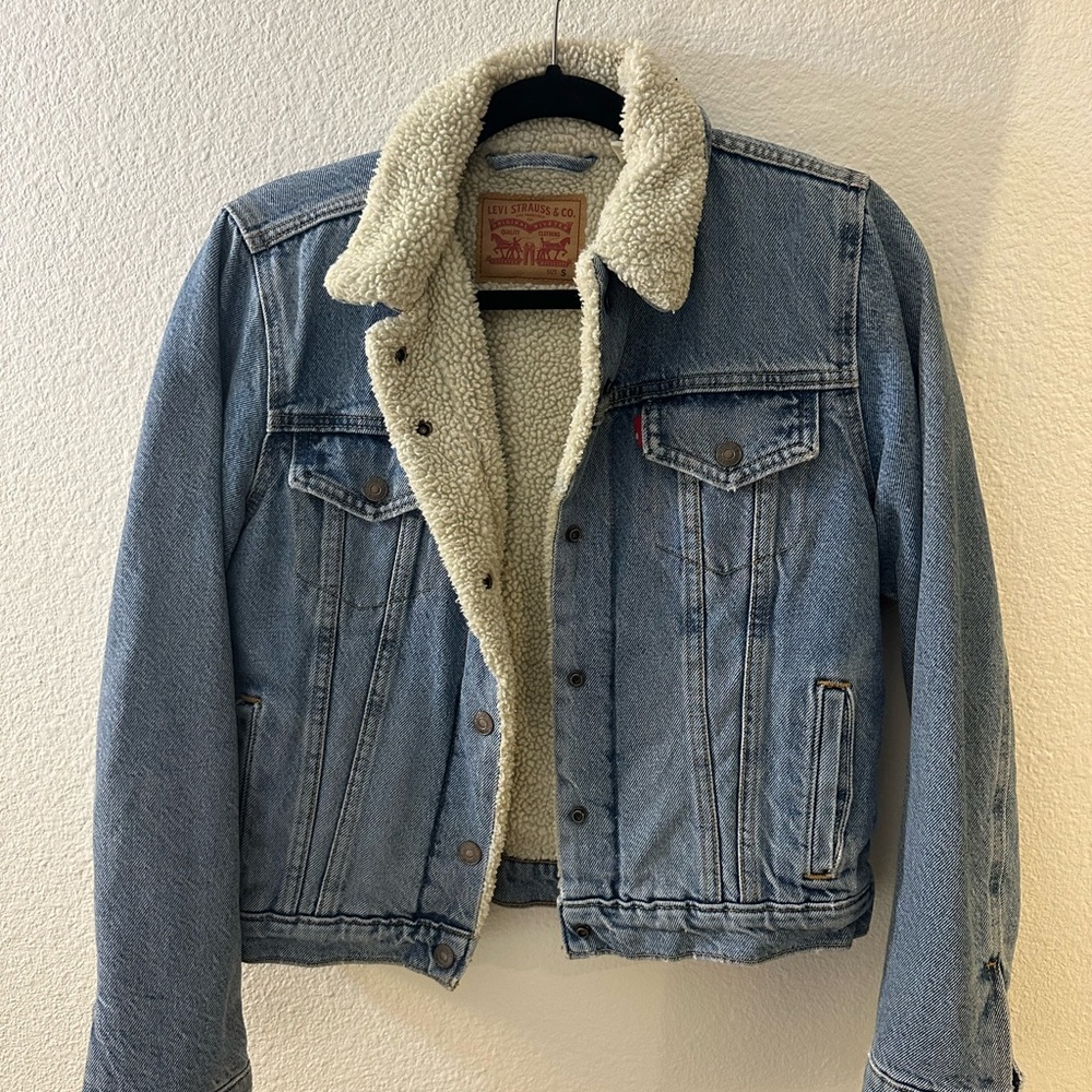 Levi's Sherpa Lined Denim Jacket